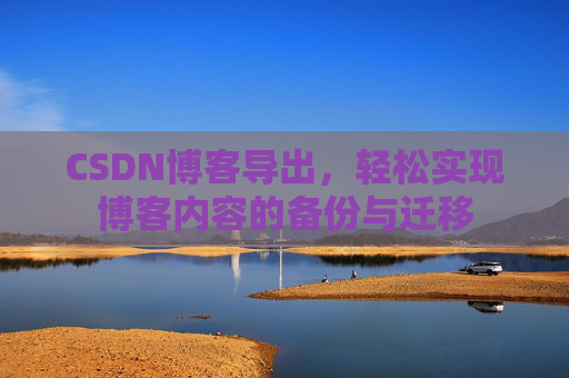 CSDN博客导出，轻松实现博客内容的备份与迁移